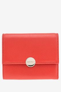 Красный кожаный кошелек Olivia Coccinelle