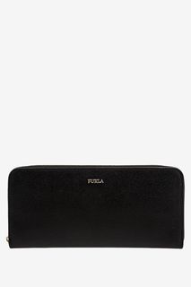 Кошелек из сафьяновой кожи на молнии Babylon Furla