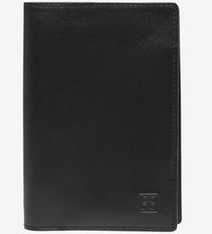 Черная кожаная обложка для паспорта Sergio Belotti