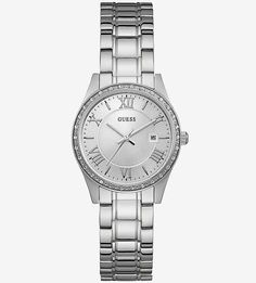 Часы с люминесцентными стрелками Guess