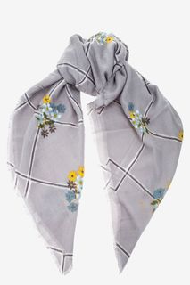 Трикотажный платок с цветочным принтом Fraas