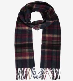 Шарф из шерсти в клетку Barbour