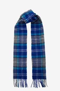 Шерстяной шарф в клетку Barbour