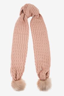 Шарф кораллового цвета Guess