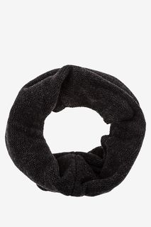 Темно-серый шарф-хомут с добавлением шерсти Buff