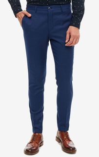 Синие брюки зауженного кроя Jack & Jones