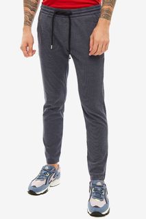 Синие брюки из хлопка на кулиске Tom Tailor Denim