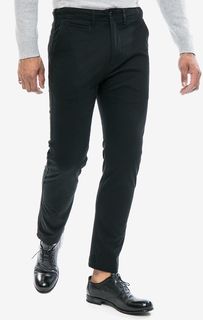 Хлопковые брюки чиносы черного цвета 502 Taper Levis®