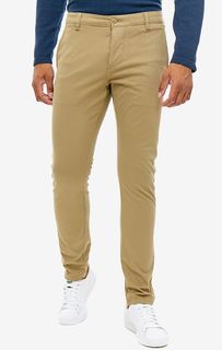 Бежевые брюки чиносы из хлопка Dockers