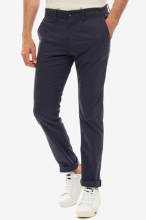 Синие хлопковые брюки Travis Tom Tailor