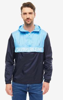 Ветровка-анорак с логотипом бренда Calvin Klein Jeans