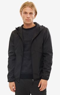 Черная куртка с капюшоном Produkt