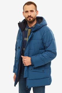 Бирюзовая куртка с капюшоном и карманами Barbour