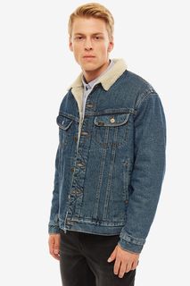 Утепленная куртка из денима Lee