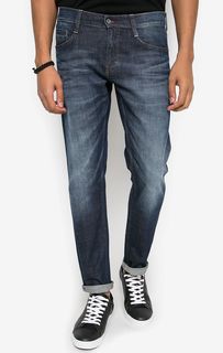 Зауженные джинсы с низкой посадкой Oregon Tapered Mustang