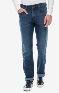 Джинсы прямого кроя с заломами Arizona Stretch Wrangler