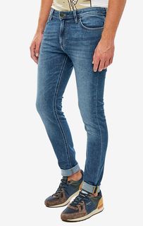 Джинсы с заломами Malone Lee