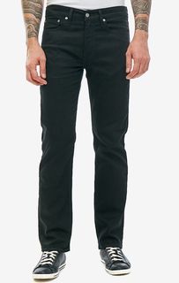 Зауженные джинсы черного цвета с карманами 514™ Straight Levis®