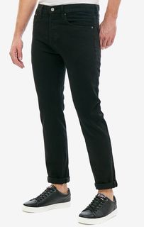 Черные зауженные джинсы 501® Original Levis®