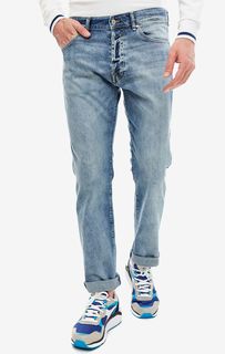 Зауженные синие джинсы со стандартной посадкой Philip Slim Cigarette Guess