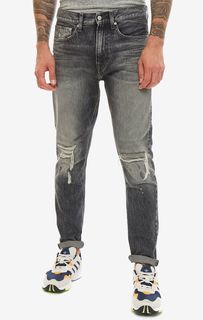 Зауженные джинсы с потертостями CKJ 056 Calvin Klein Jeans