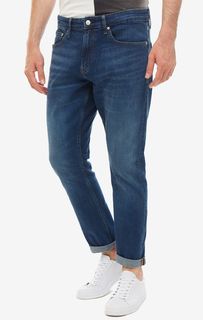 Зауженные джинсы с заломами CKJ 056 Calvin Klein Jeans