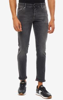 Серые скинни джинсы J14 Armani Exchange