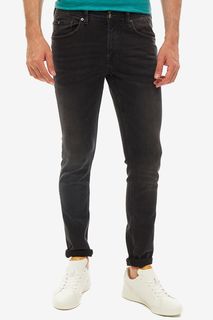 Черные джинсы скинни с декоративными заломами Culver Tom Tailor Denim