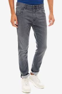 Серые зауженные джинсы Josh Tom Tailor