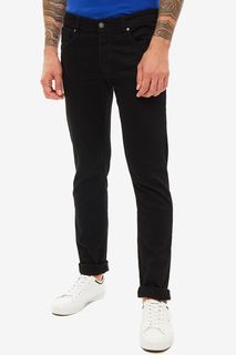 Зауженные черные джинсы с низкой посадкой Piers Tom Tailor Denim