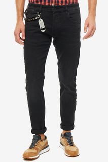 Черные зауженные джинсы Troy Tom Tailor