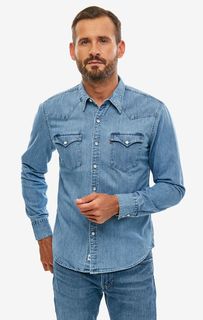 Джинсовая рубашка с прямым кроем Levis®