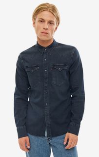 Синяя джинсовая рубашка на кнопках Levis®