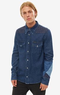 Рубашка из денима на кнопках Calvin Klein Jeans