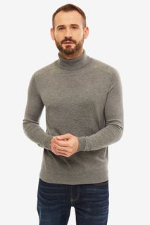 Тонкая водолазка серого цвета United Colors of Benetton