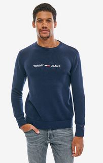 Джемпер из хлопка с логотипом бренда Tommy Jeans