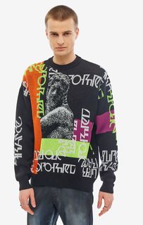 Разноцветный джемпер с высоким содержанием шерсти Diesel