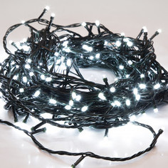 Светодиодная гирлянда Neon-Night Твинкл-Лайт 20 м, темно-зеленый ПВХ, 160 LED, белый