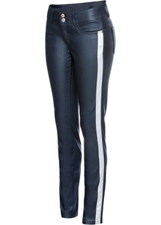 Брюки с лампасами, кожзаменитель Bonprix