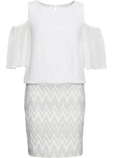 Платье с открытыми плечами Bonprix