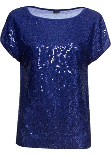 Футболка с пайетками Bonprix