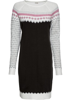 Платье с узором Bonprix