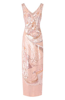 Платье с пайетками Emilio Pucci