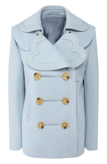 Шерстяное пальто Lanvin