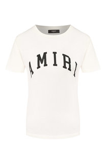 Хлопковая футболка Amiri