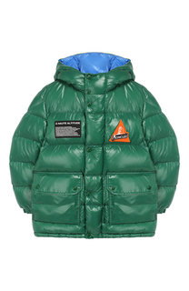 Пуховая куртка с капюшоном Moncler Enfant