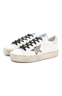Кожаные кеды Hi Star Golden Goose Deluxe Brand