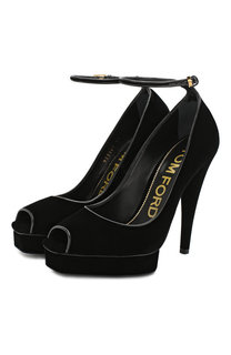 Текстильные туфли Tom Ford
