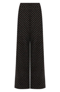 Брюки из смеси вискозы и шелка Balmain