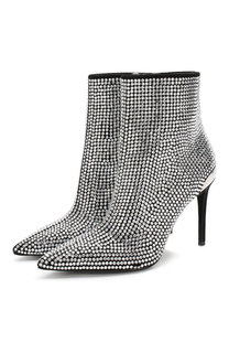 Кожаные ботильоны Balmain